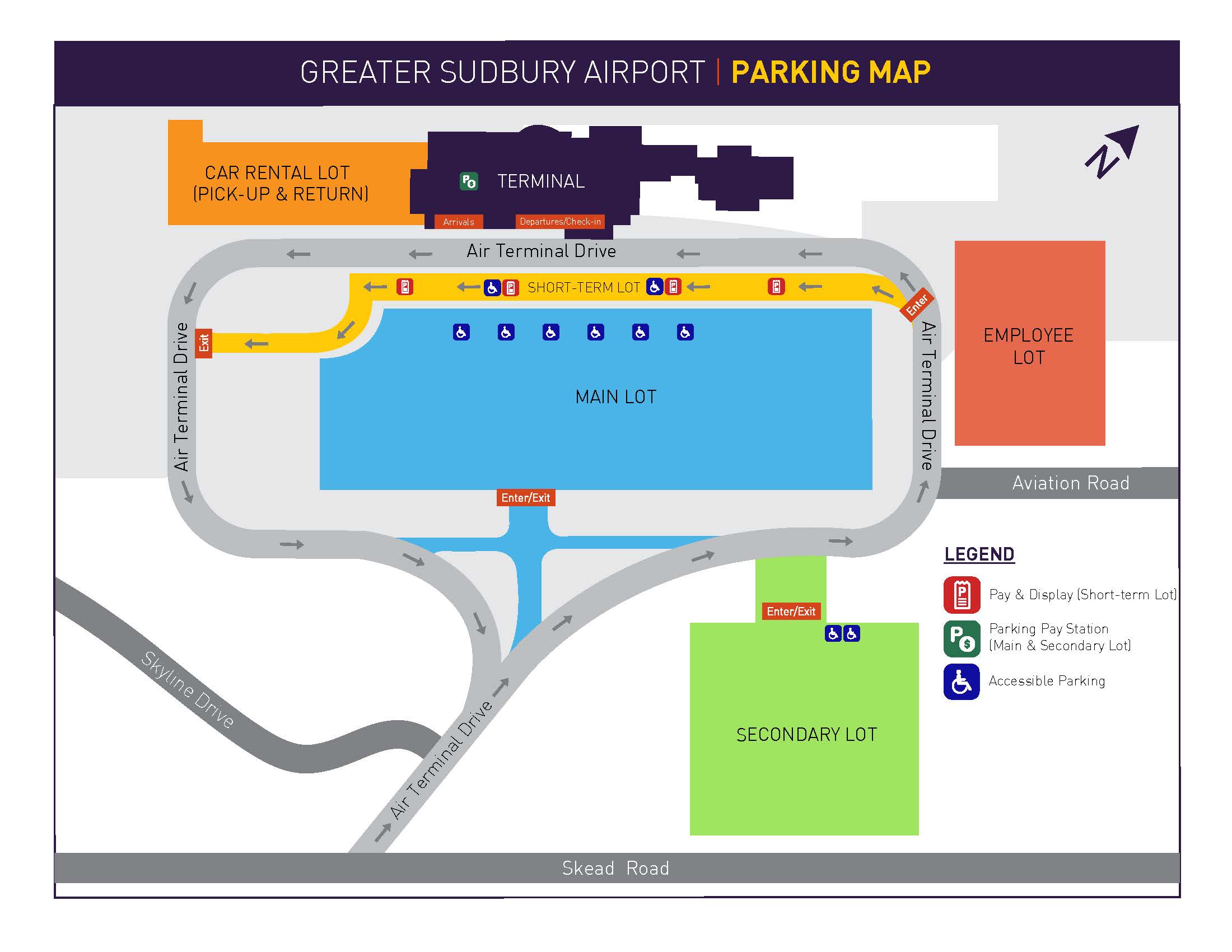 GSA Parking Map