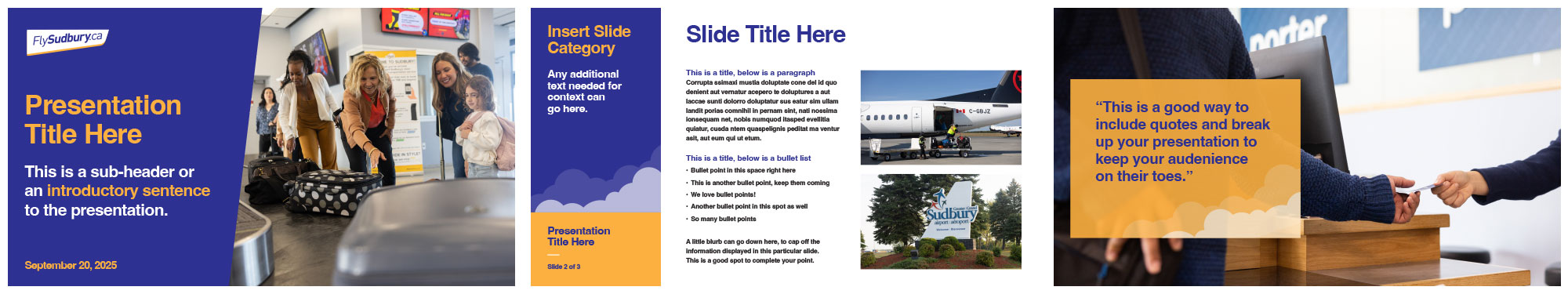 GSA Standard PowerPoint