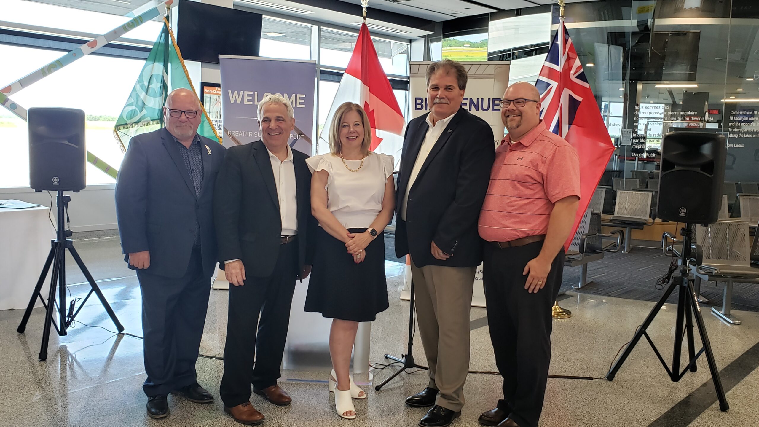 greater sudbury airport receives scaled